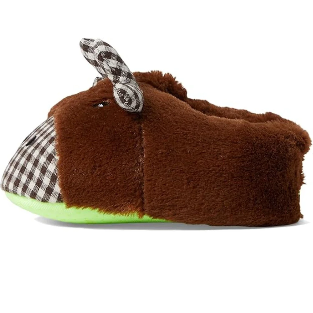 Western Chief 3-D Character Slipper Toddler 13-1 Cozy Moose Slip On Shoes GAL57